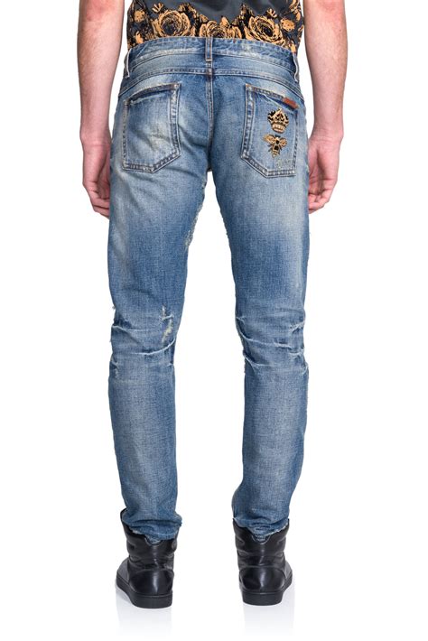 dolce gabbana jeans herren ebay|Dolce & Gabbana distressed jeans.